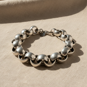 Bracciale Maglia Rolò Ottone