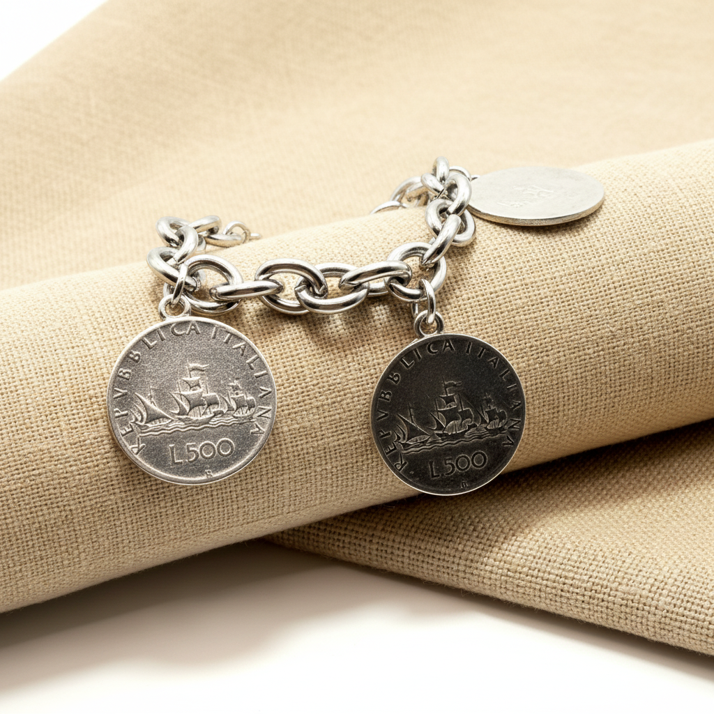 Bracciale Monete 500 Lire – Editorial