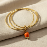 Bracciale rigido 3 fili Campanella
