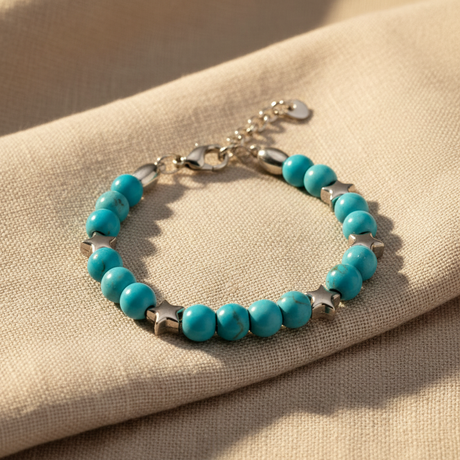 Bracciale Stelle turchese