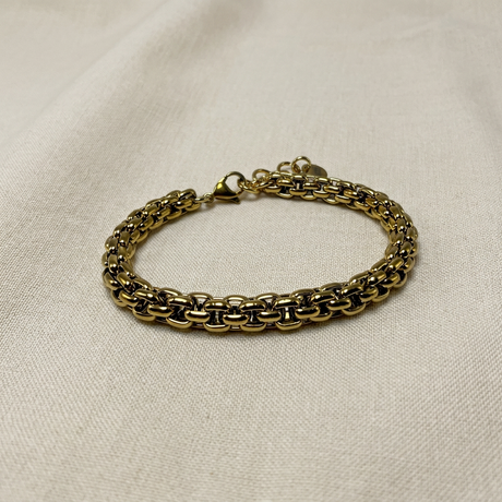 Bracciale su lino beige, foto 3