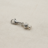 Charm Pumino Argento925 su lino beige