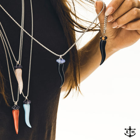 Collana Lucky Corno Nero