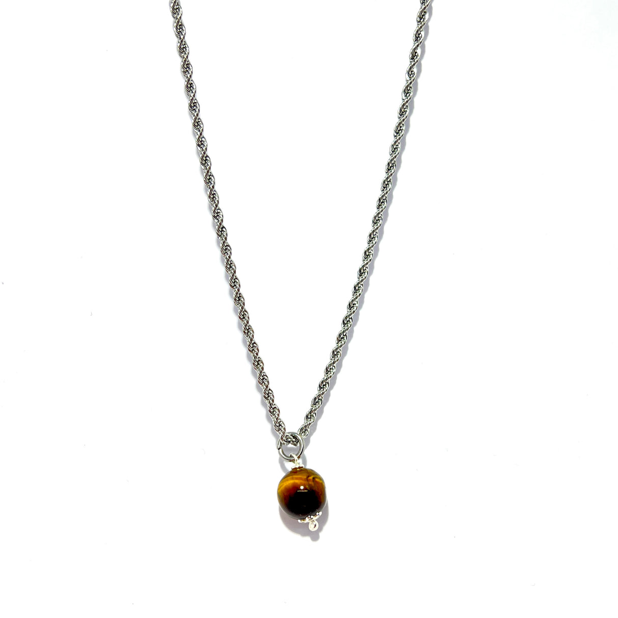 Collana Torcione Occhio di Tigre