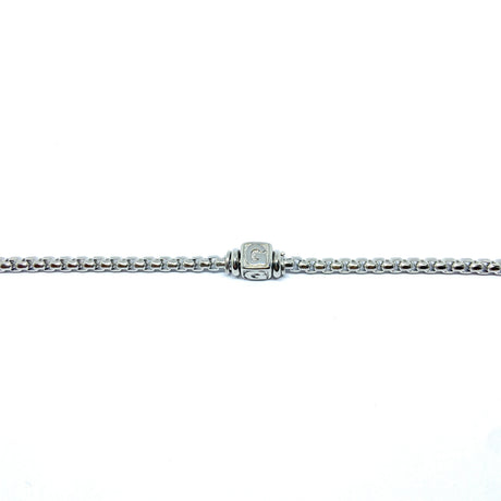 Bracciale Lettera Cubo acciaio inossidabile