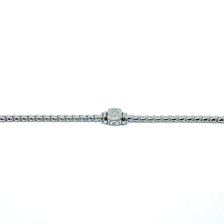 Bracciale Lettera Cubo acciaio inossidabile