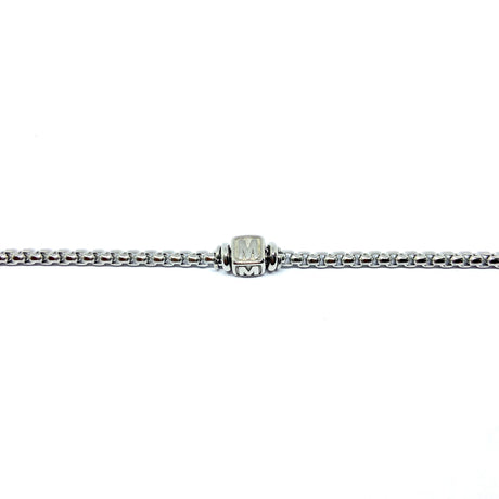 Bracciale Lettera Cubo acciaio inossidabile
