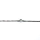 Bracciale Lettera Cubo acciaio inossidabile
