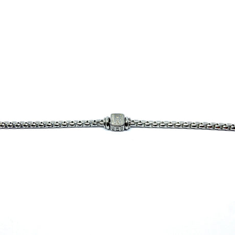 Bracciale Lettera Cubo acciaio inossidabile