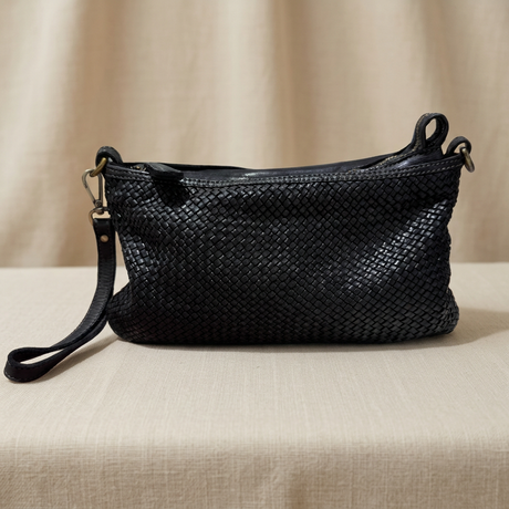 Pochette Intreccio Black