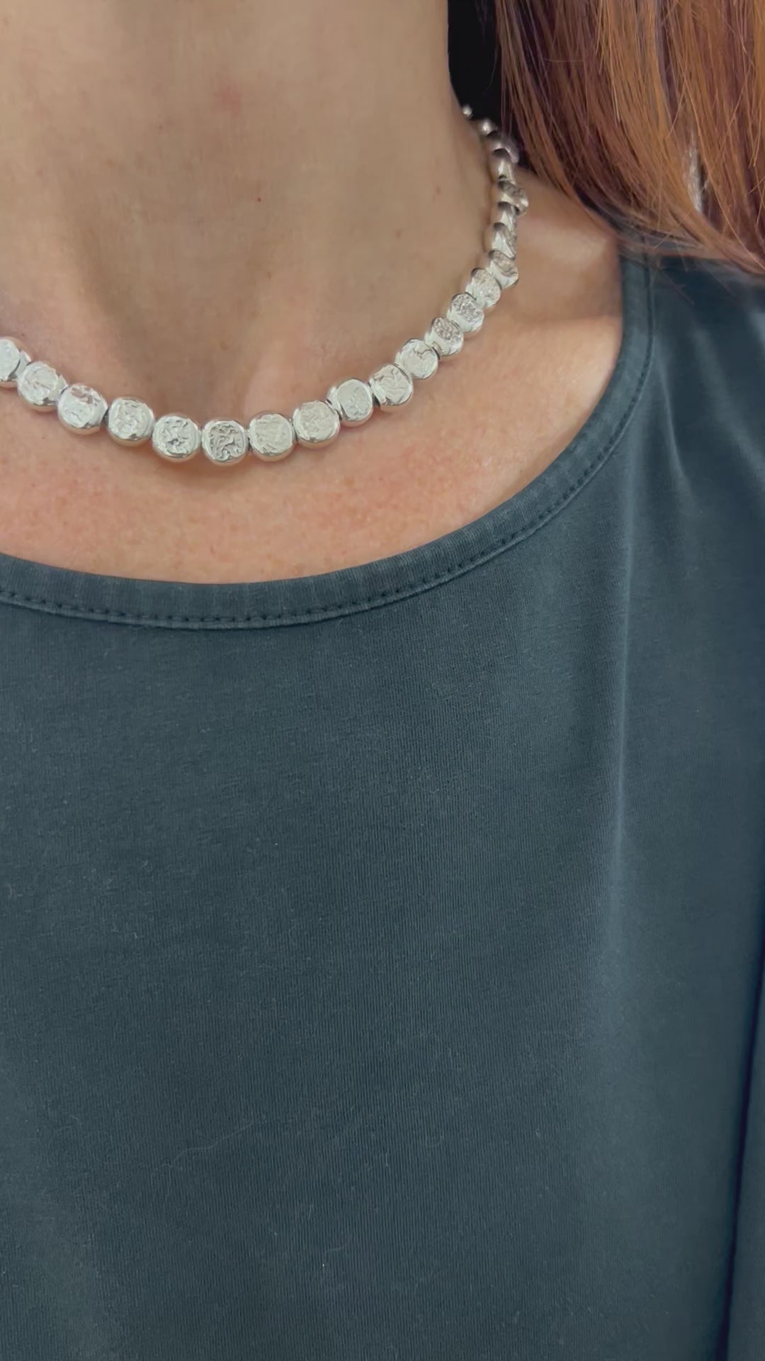 Collana pepite Big Argento925
