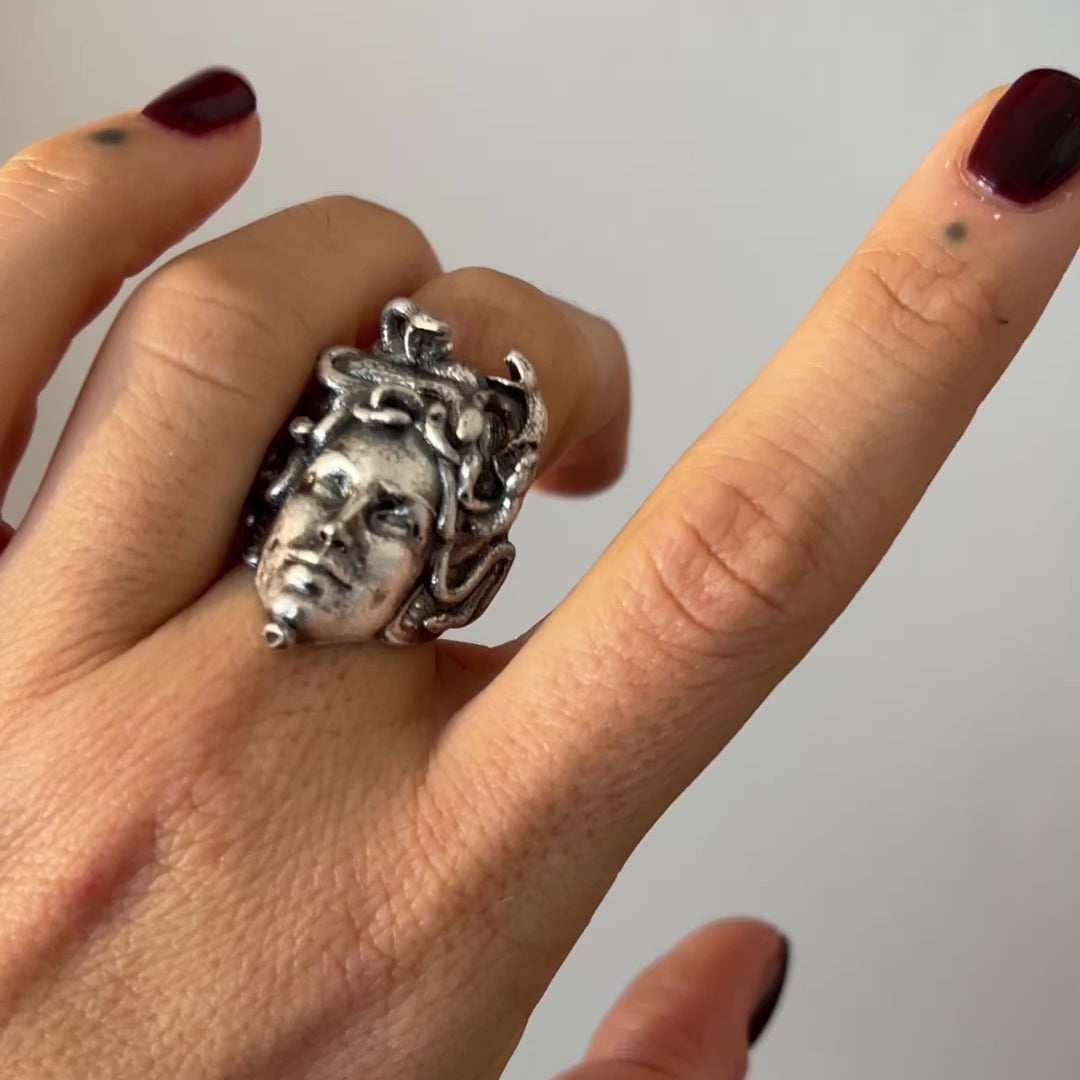 Anello Medusa Argento925