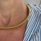 Collana Tubogas acciaio inossidabile Dorata
