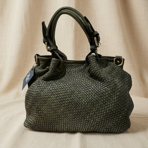 Rachele pelle Verde Militare
