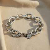 Rolò Martellato Silver