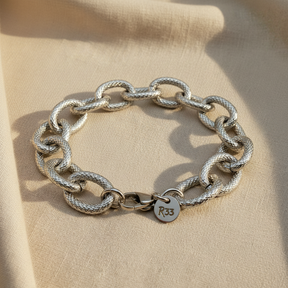 Rolò Martellato Silver