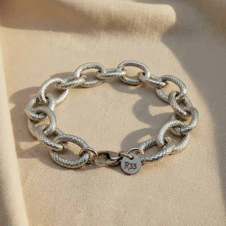 Rolò Martellato Silver