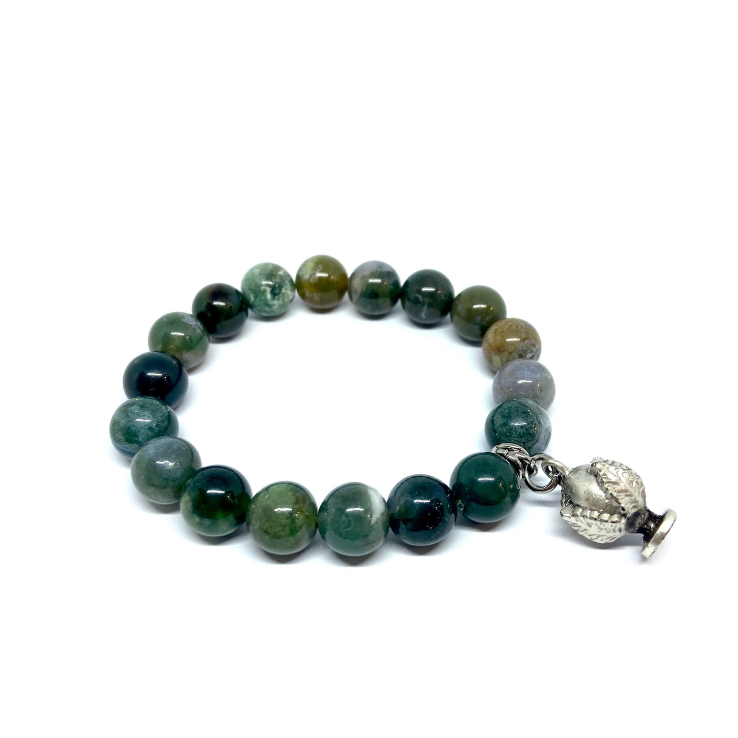 Bracciale Agata Multicolor e Pumo