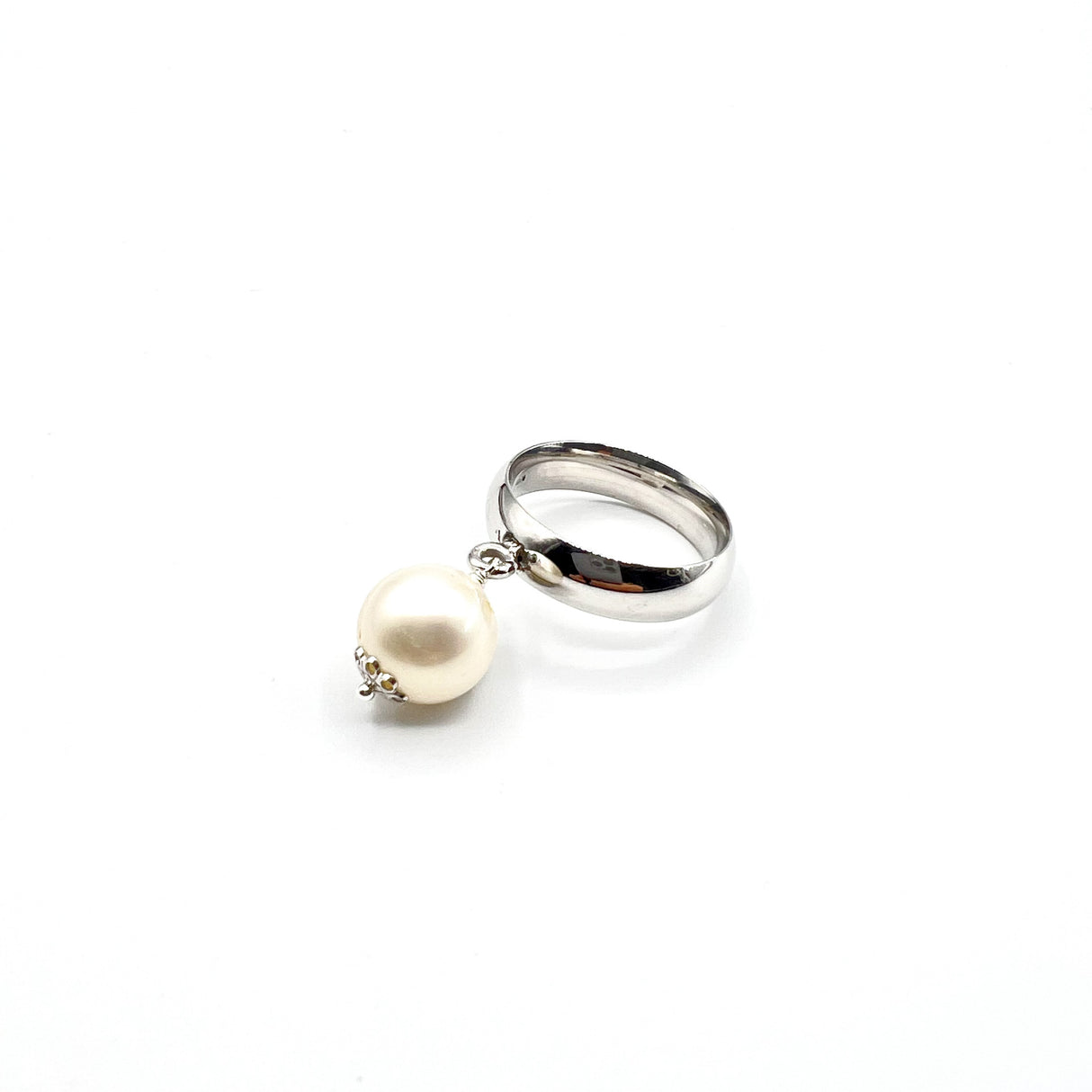 Fede Argento925 con Perla naturale
