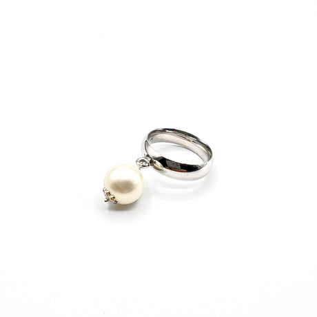 Fede Argento925 con Perla naturale