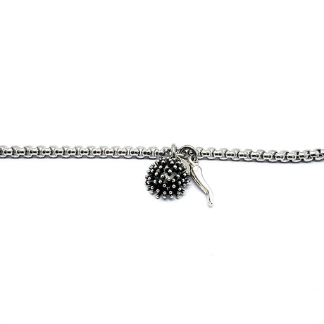 Bracciale Riccio e Corno Argento925