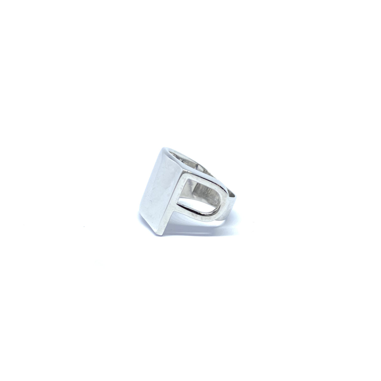 Anello lettera P Argento925