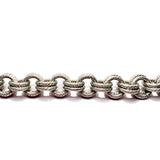 Bracciale anelli godronati