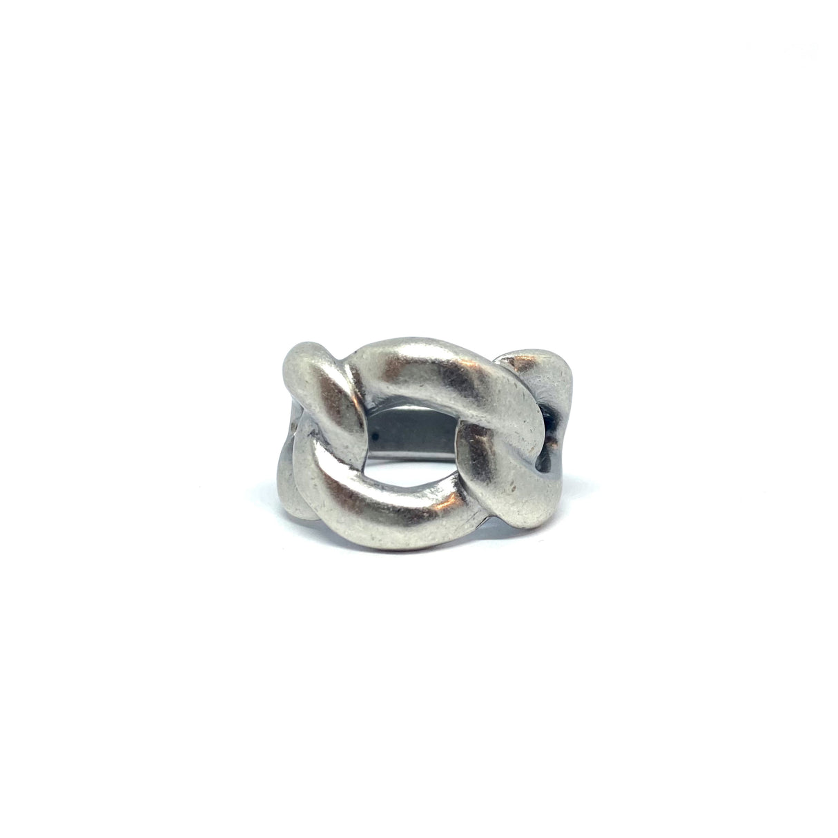 Anello Catena Grumetta bombata