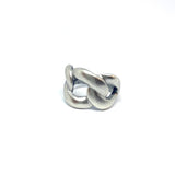 Anello Catena Grumetta bombata