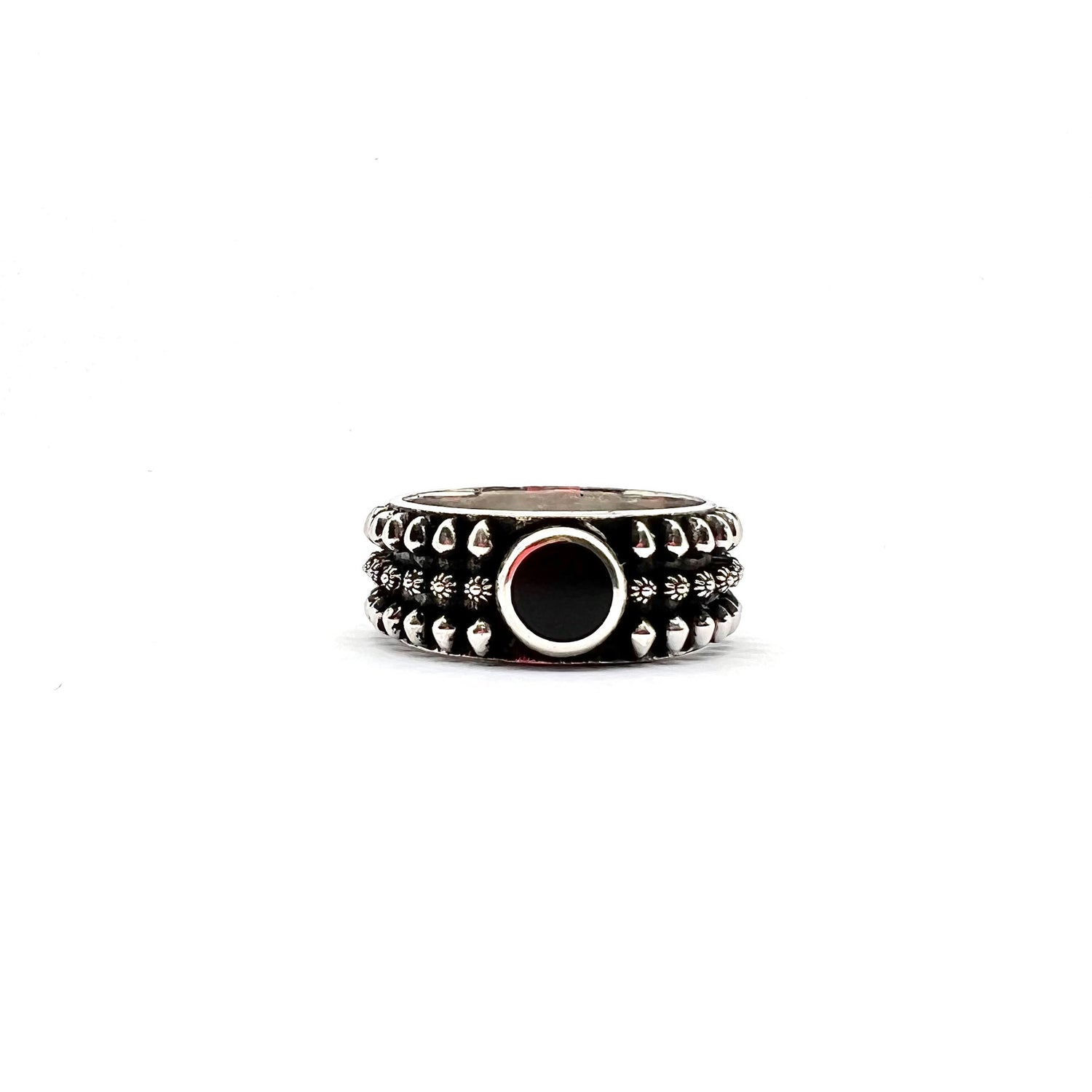 Anello Etnico Argento925 Black