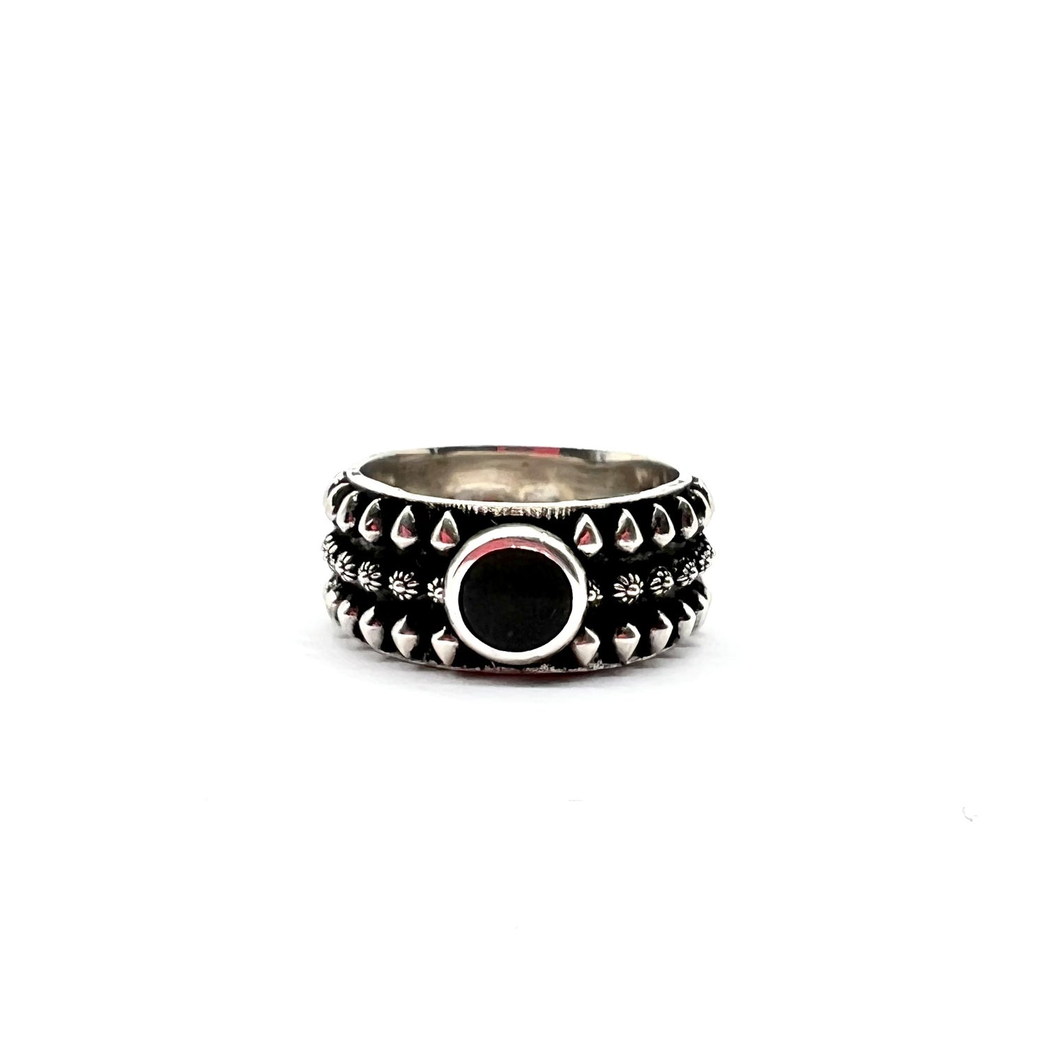 Anello Etnico Argento925 Black