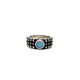 Anello Etnico Argento925 Turchese