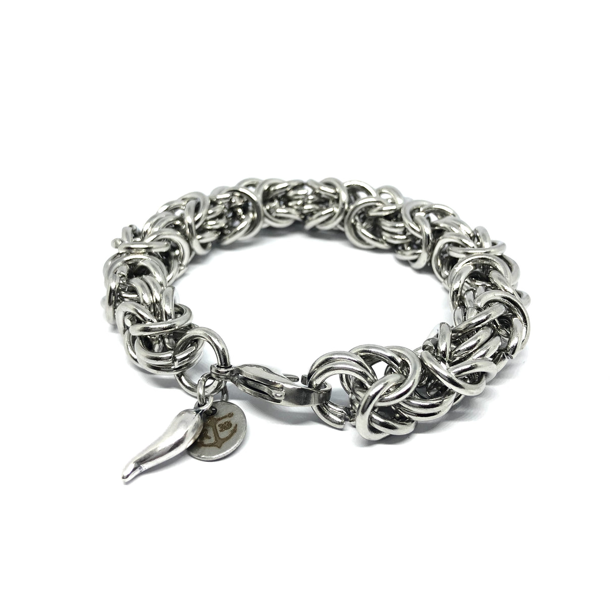 Bracciale Bizantina Big con moschettone