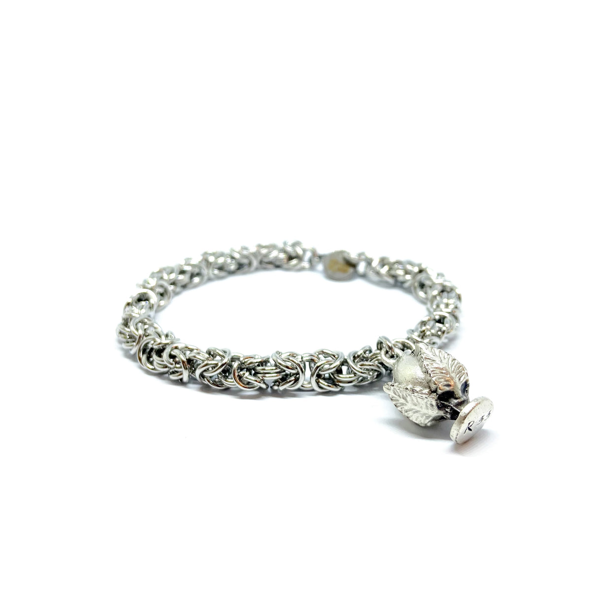 Bracciale Bizantina 5mm e Pumo small
