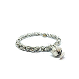 Bracciale Bizantina 5mm e Pumo small