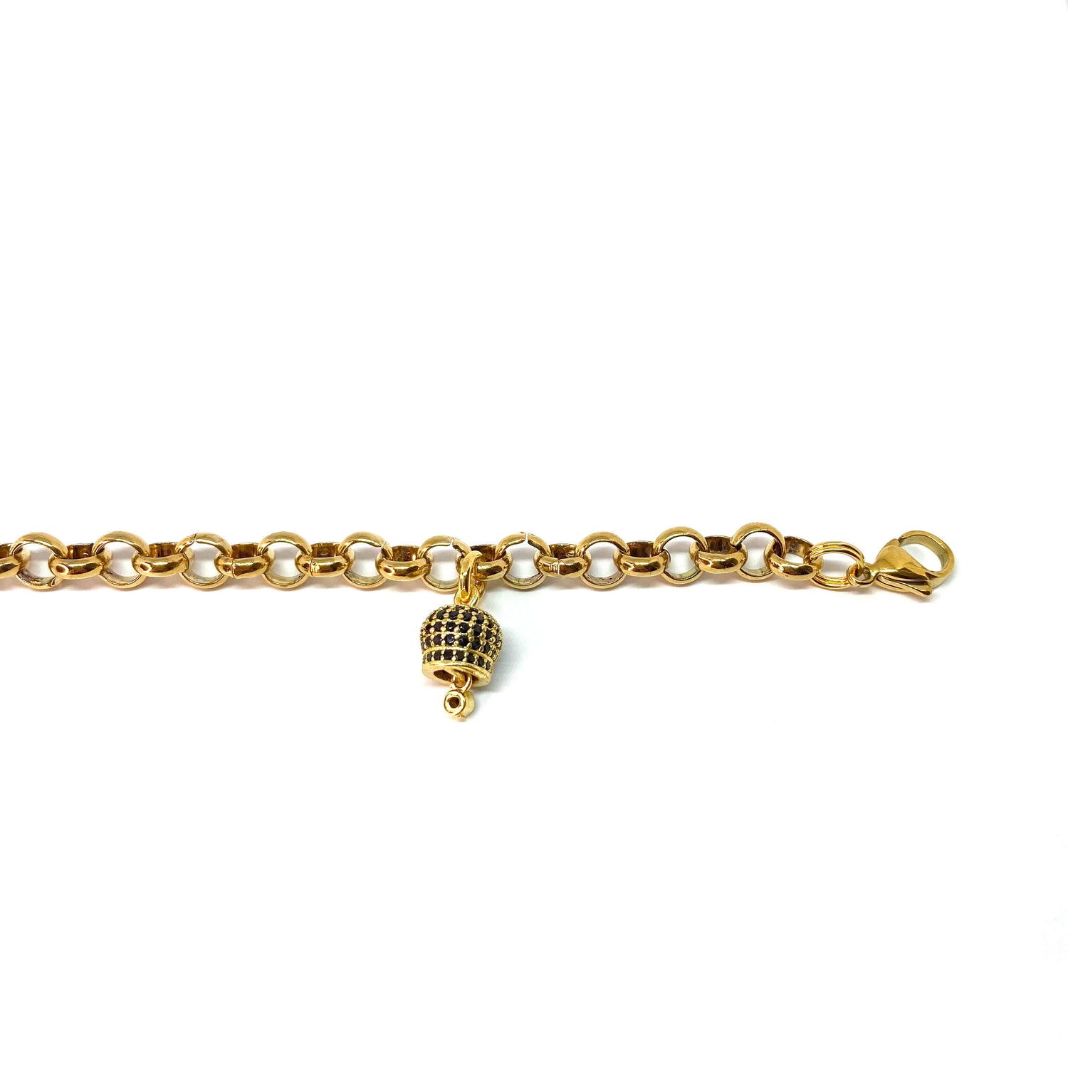 Bracciale Campanella Gold & Black