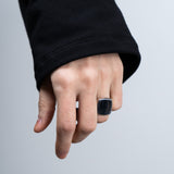Anello Chevalier Quadrato Argento925
