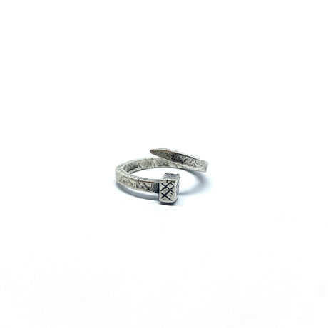 Anello Chiodo Satinato Argento925
