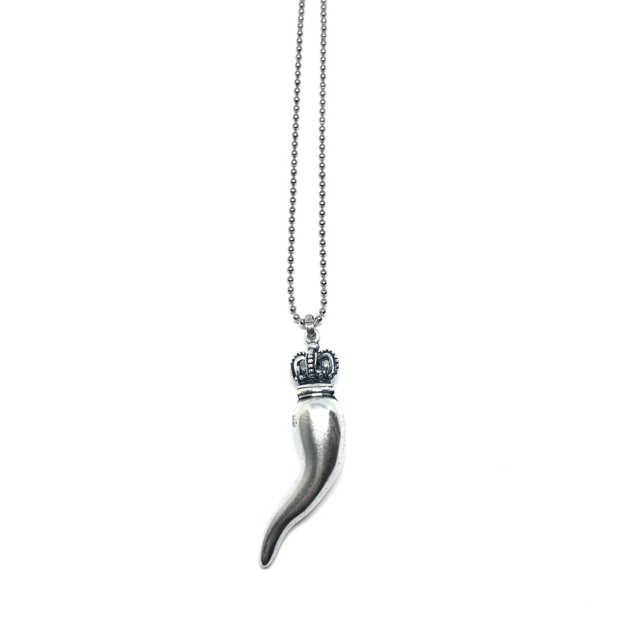 Collana Corno con Corona