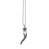 Collana Corno con Corona
