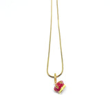 Collana Corona smaltata