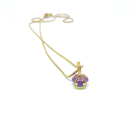 Collana Corona smaltata