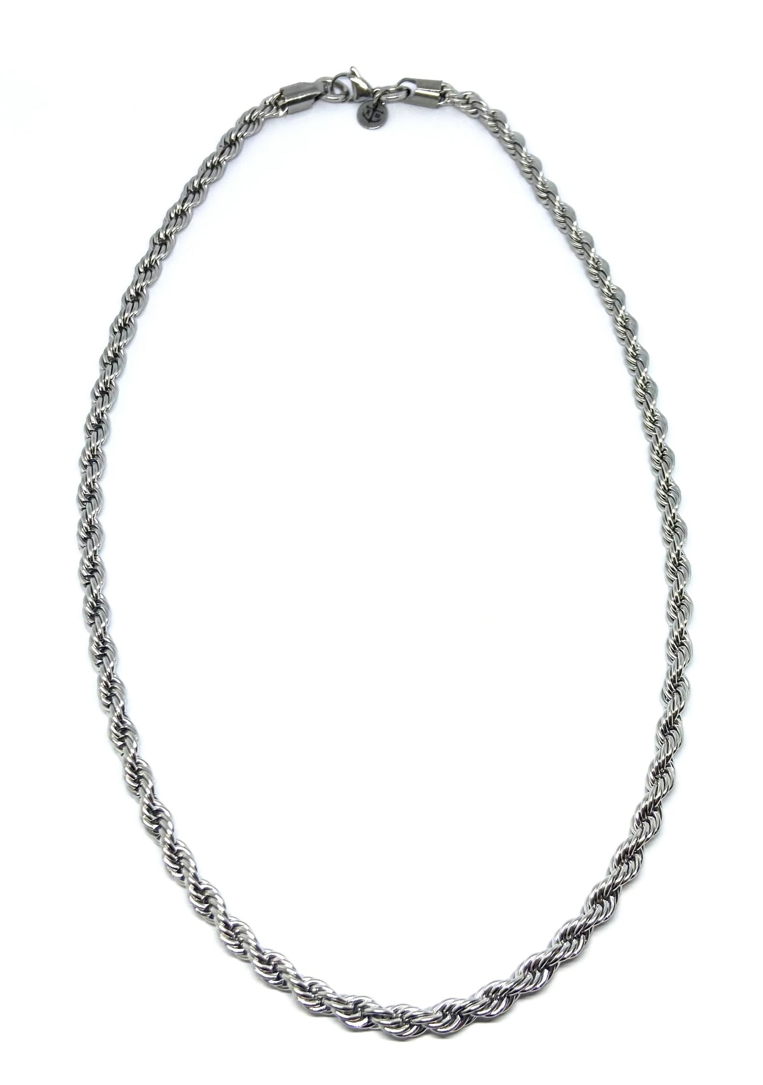 Collana Torcione Acciaio 6 mm