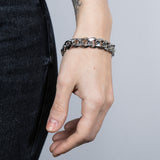 Bracciale Grumetta acciaio bombata GR3