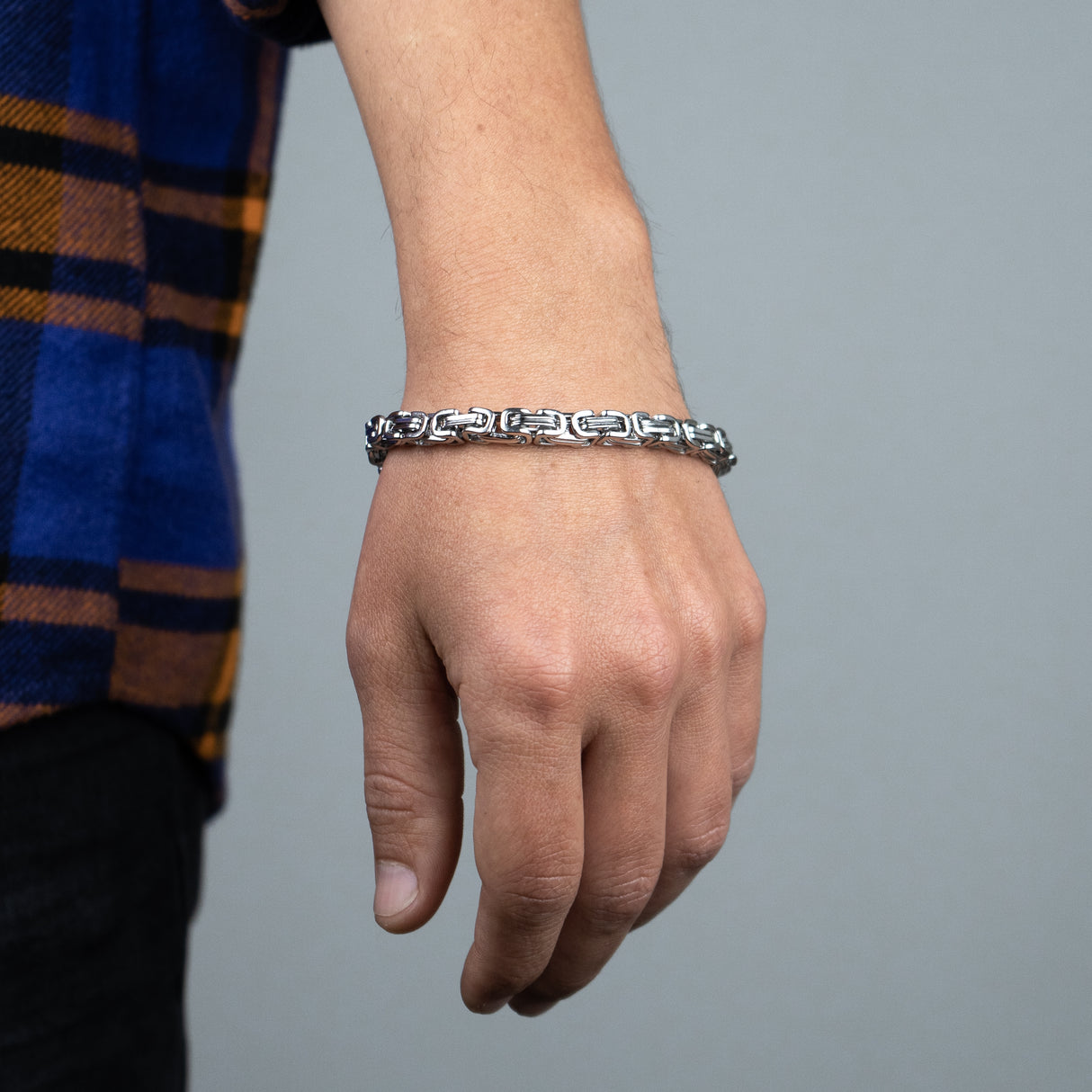 Bracciale Bizantina squadrata