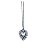 Collana Cuore Sacro Silver