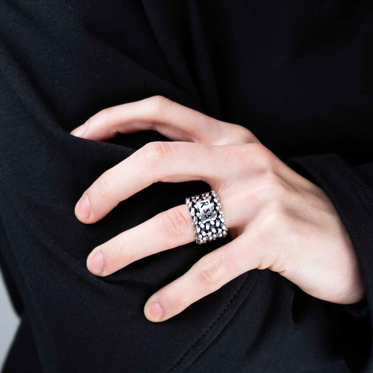 Anello Fedona intrecciata