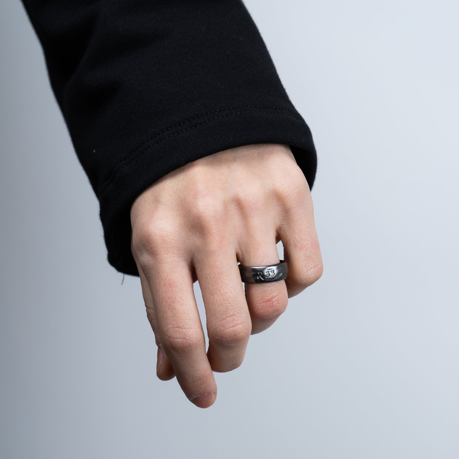 Anello Fedina martellata canna di fucile