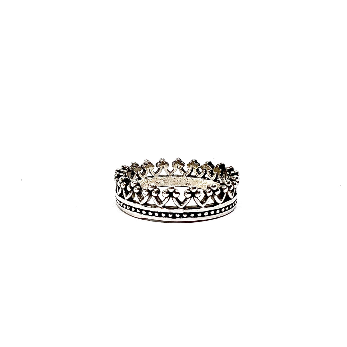 Anello Corona in Argento 925