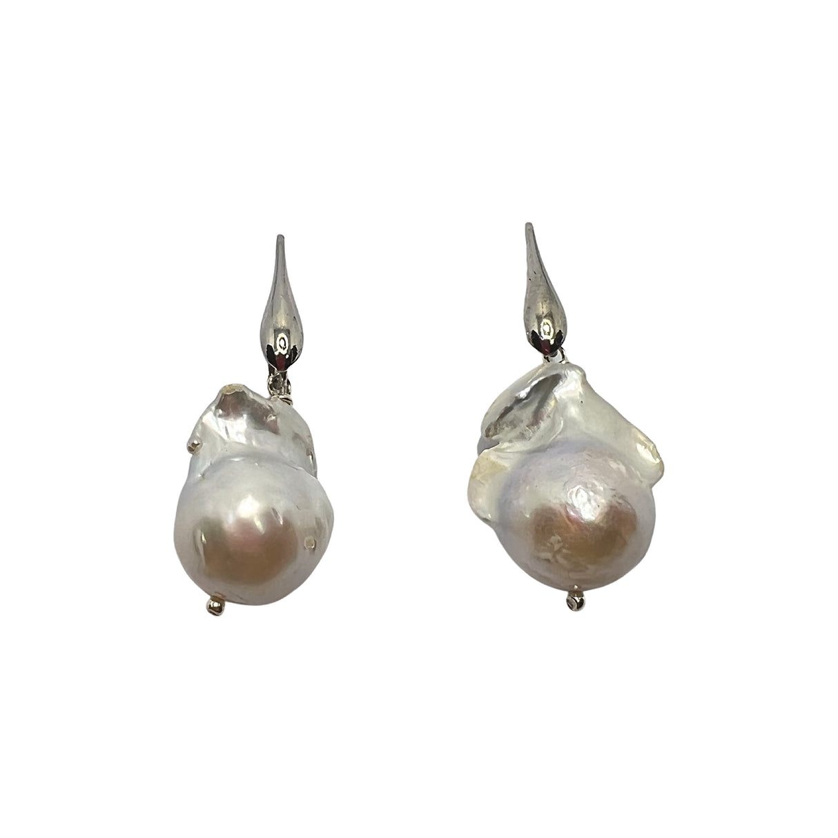 Orecchini Perla Scaramazza gancio Argento925
